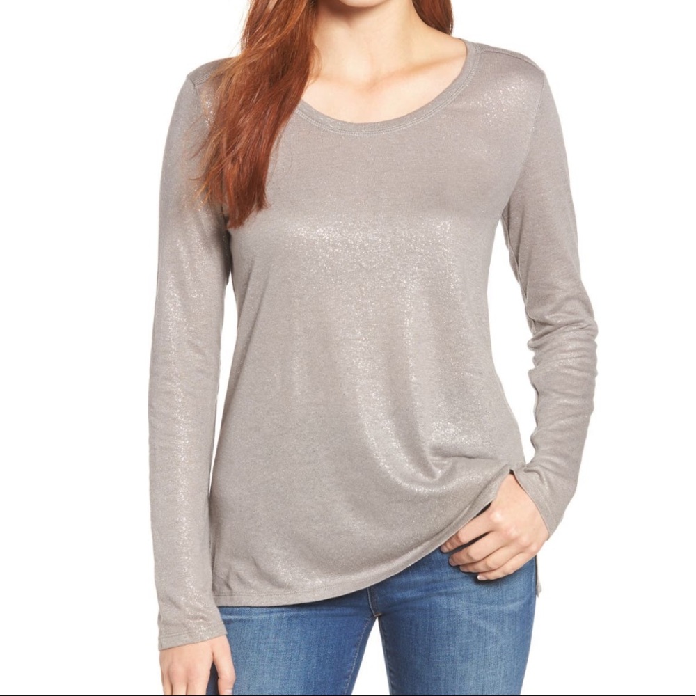 Caslon sparkly tee